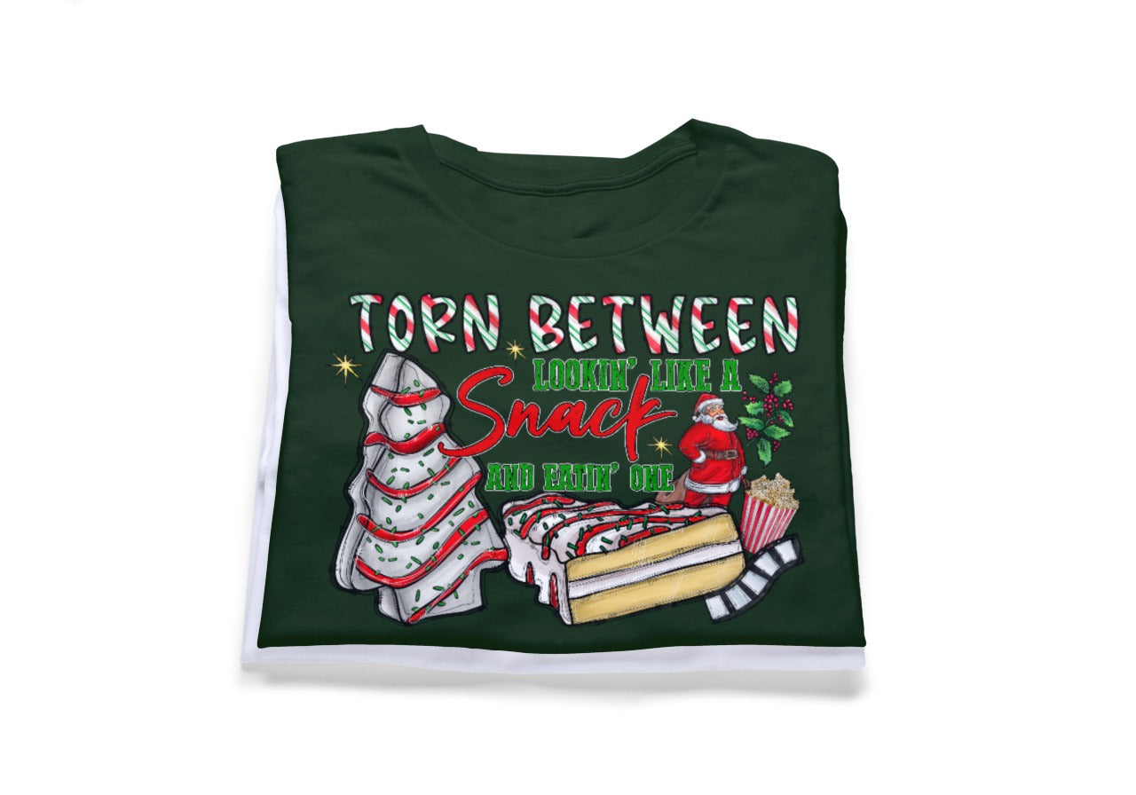 T-Shirt Torn between the two