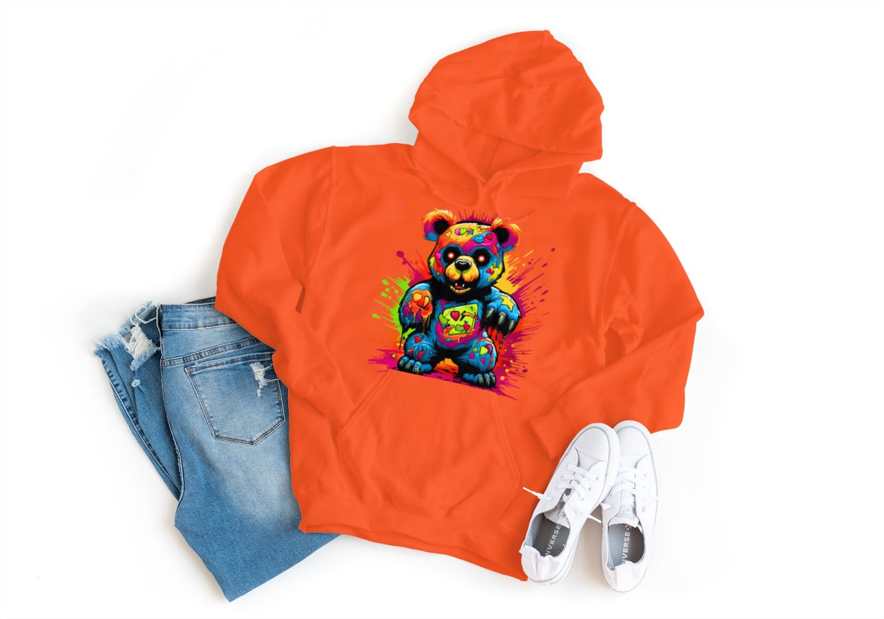 Zombie Teddy Bear Hoodie