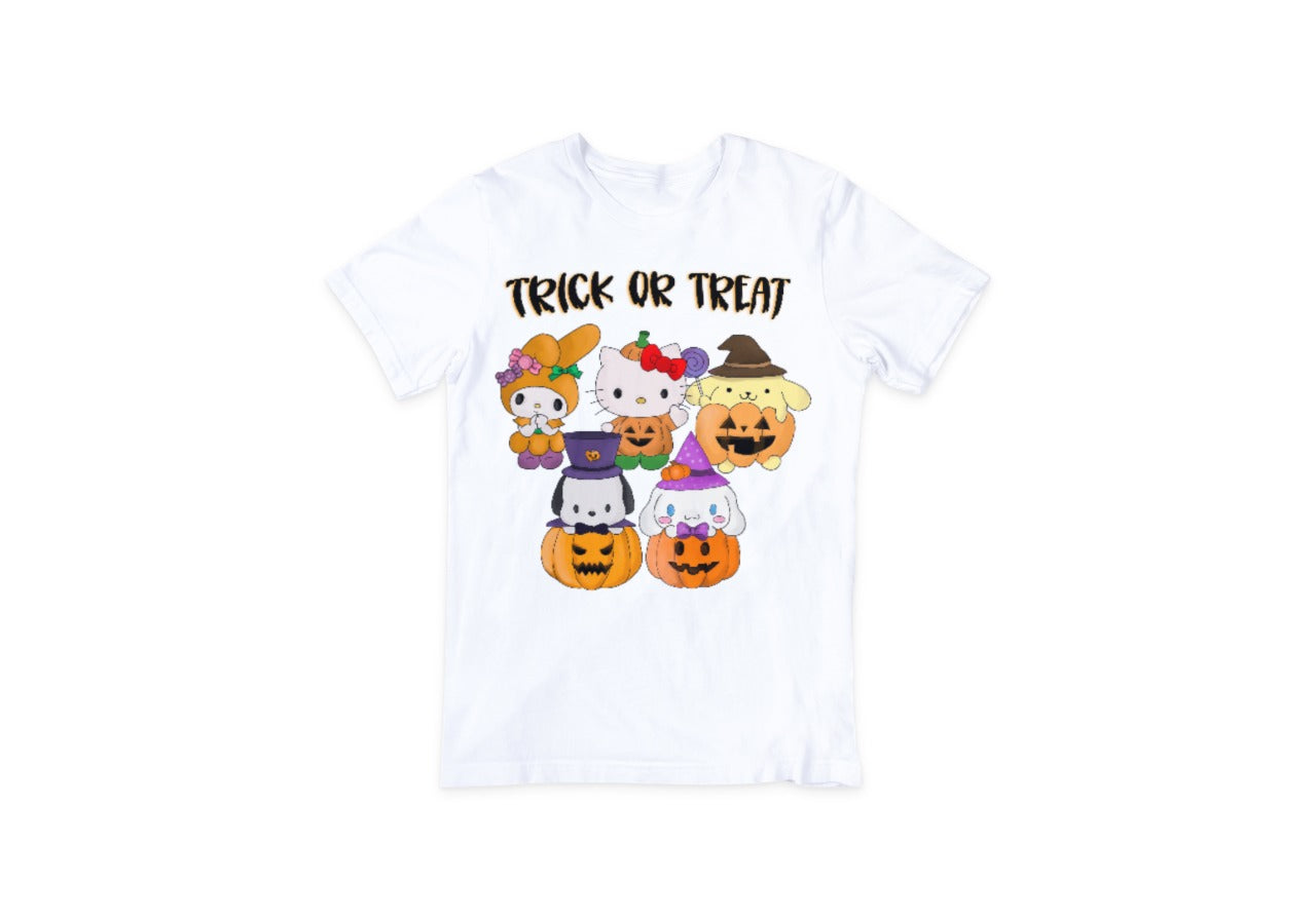 Kids Cinnaroll Trick or Treat T-Shirt